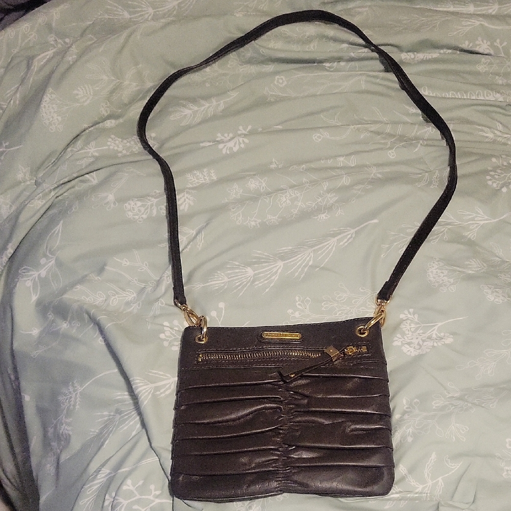Etienne Aigner Elegant Brown Leather Crossbody Bag. Very Nice, Vintage Style